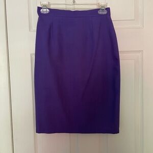 Purple Pencil Skirt Sz. 38